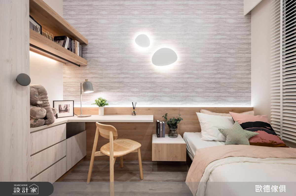 25坪新成屋(5年以下)＿混搭風臥室案例圖片＿台灣歐德傢俱股份有限公司＿歐德_107之15