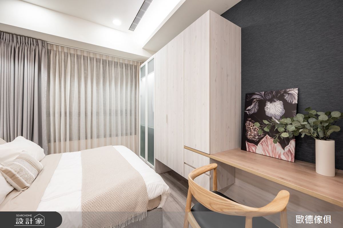 25坪新成屋(5年以下)＿混搭風臥室案例圖片＿台灣歐德傢俱股份有限公司＿歐德_107之11