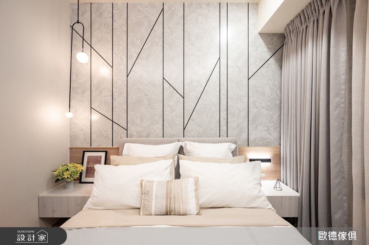 25坪新成屋(5年以下)＿混搭風臥室案例圖片＿台灣歐德傢俱股份有限公司＿歐德_107之13