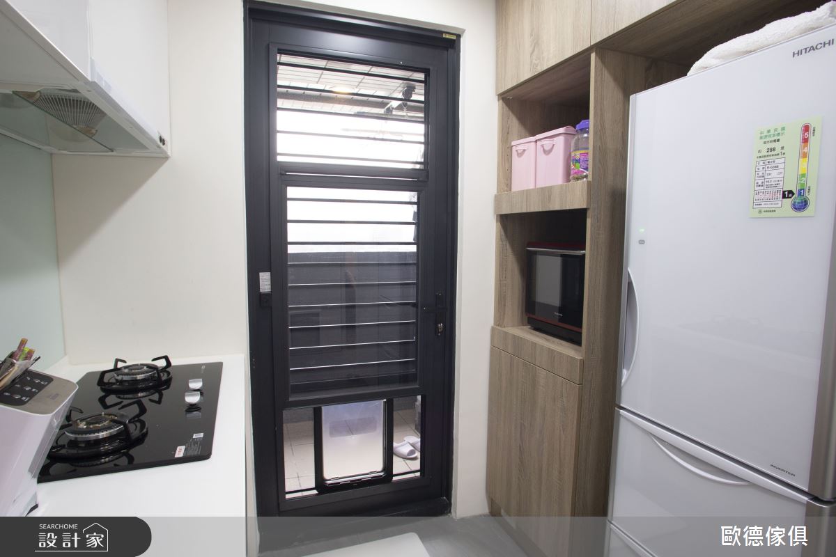 14坪預售屋＿北歐風廚房案例圖片＿台灣歐德傢俱股份有限公司＿歐德_108之14