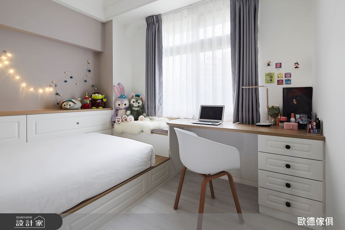 12坪老屋(16~30年)＿北歐風臥室案例圖片＿台灣歐德傢俱股份有限公司＿歐德_110之11