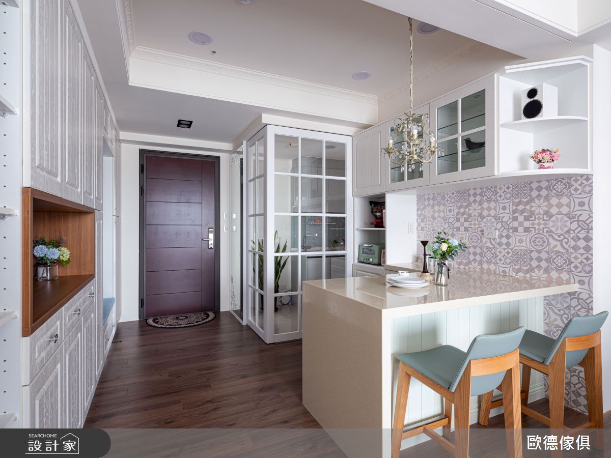 30坪新成屋(5年以下)＿鄉村風餐廳臥榻案例圖片＿台灣歐德傢俱股份有限公司＿歐德_111之5