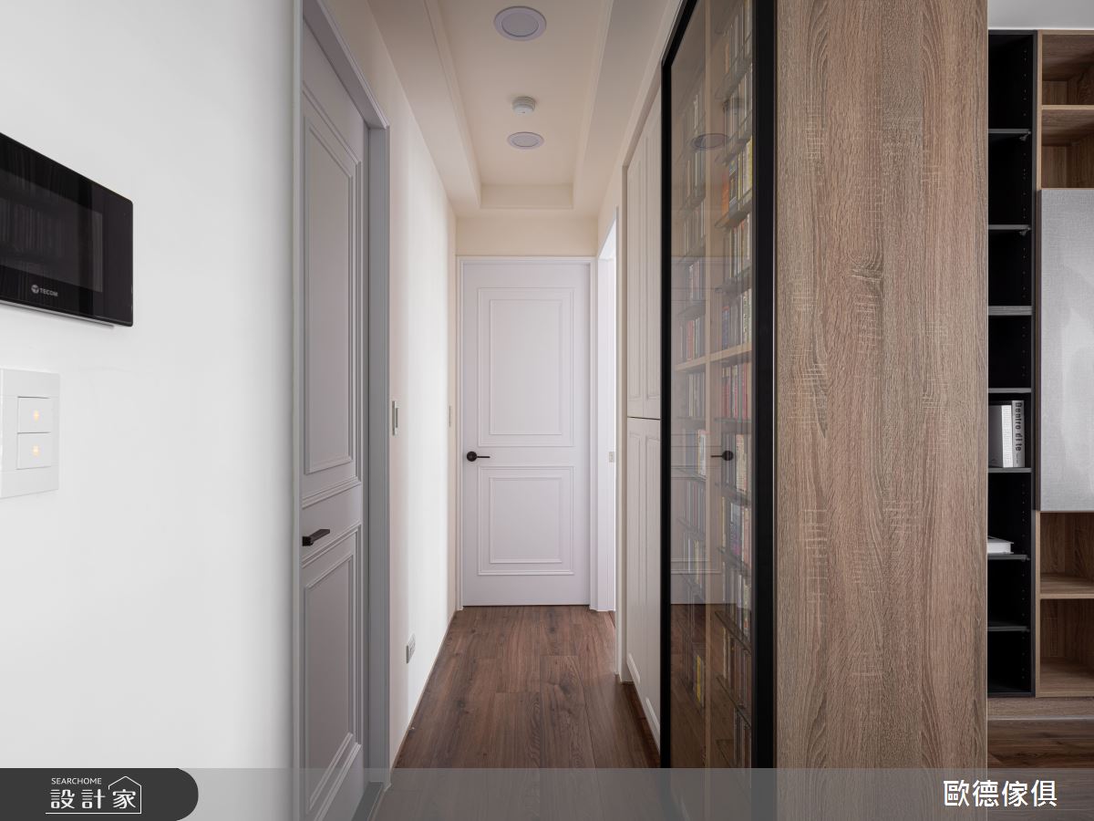 30坪新成屋(5年以下)＿鄉村風走廊案例圖片＿台灣歐德傢俱股份有限公司＿歐德_111之13