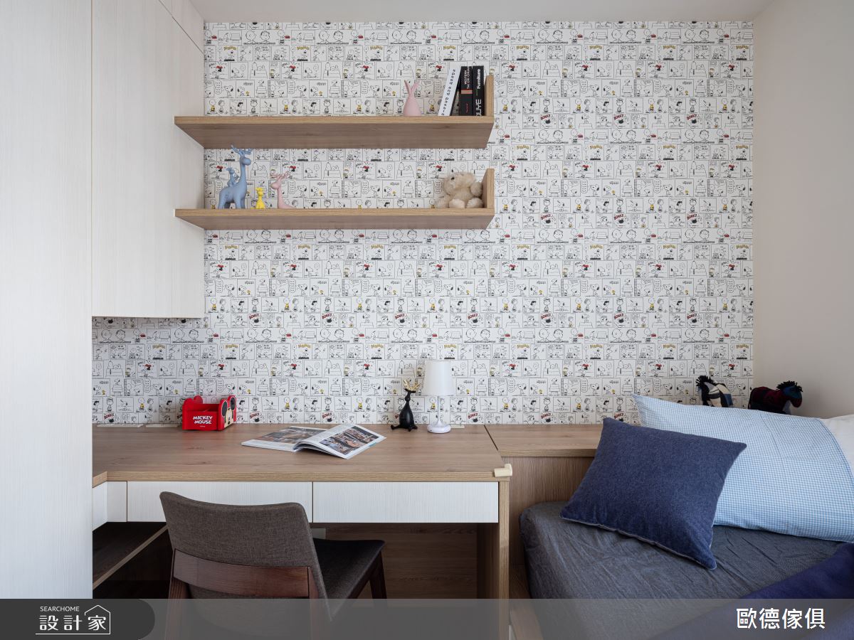30坪新成屋(5年以下)＿鄉村風臥室案例圖片＿台灣歐德傢俱股份有限公司＿歐德_111之16