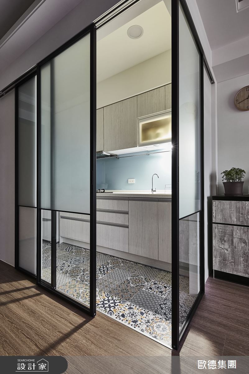 15坪新成屋(5年以下)＿現代風廚房案例圖片＿台灣歐德傢俱股份有限公司＿歐德_112之12