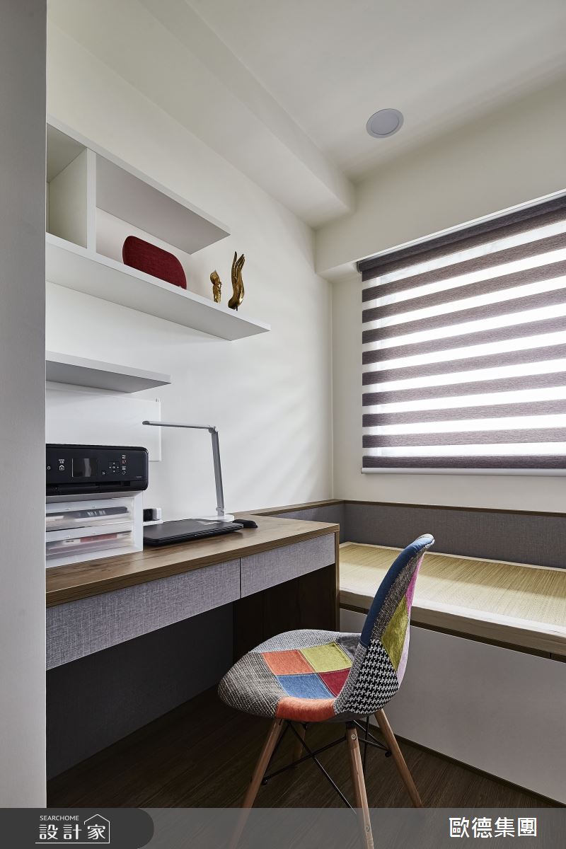 15坪新成屋(5年以下)＿現代風書房案例圖片＿台灣歐德傢俱股份有限公司＿歐德_112之18