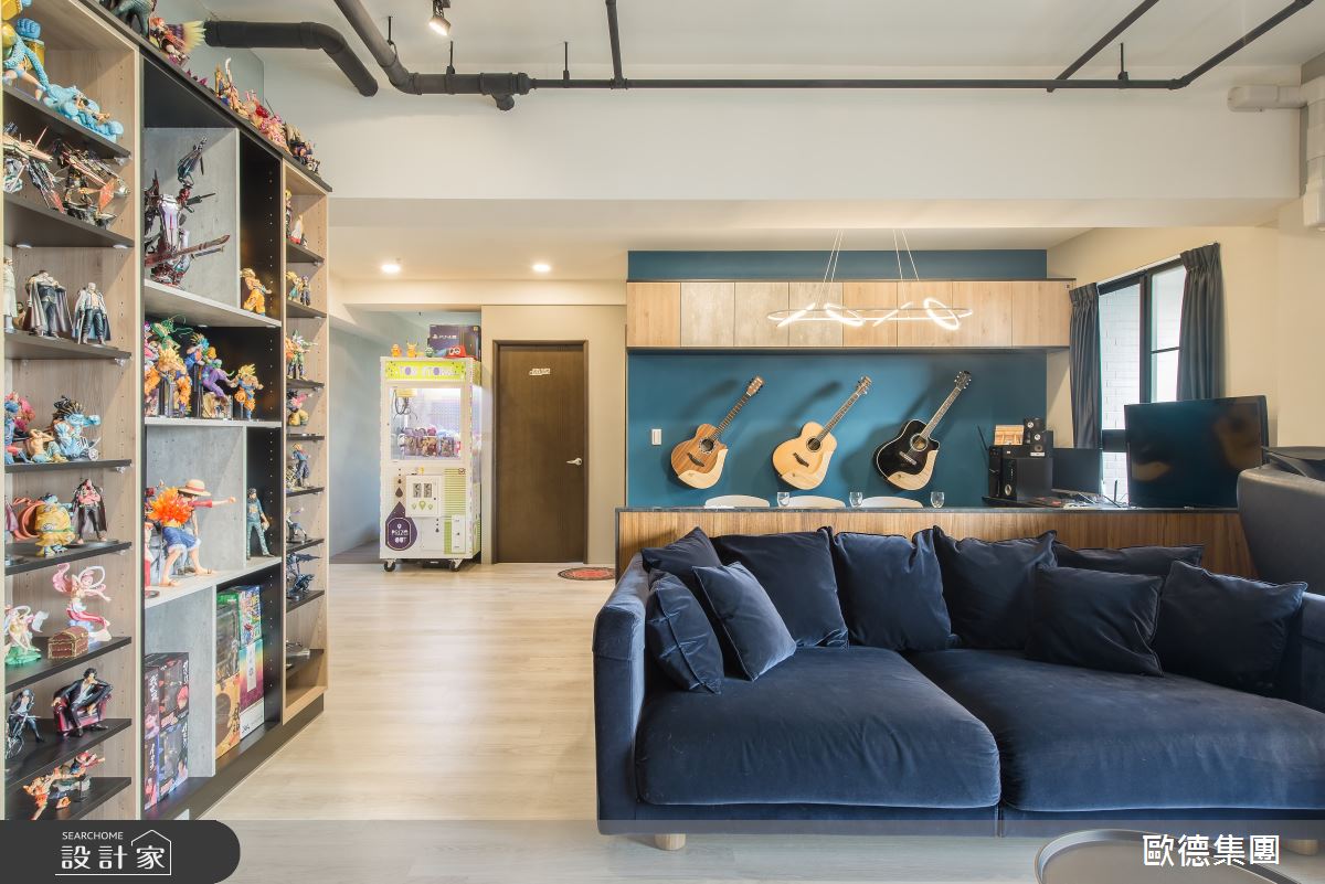 26坪新成屋(5年以下)＿工業風客廳案例圖片＿台灣歐德傢俱股份有限公司＿歐德_113之8