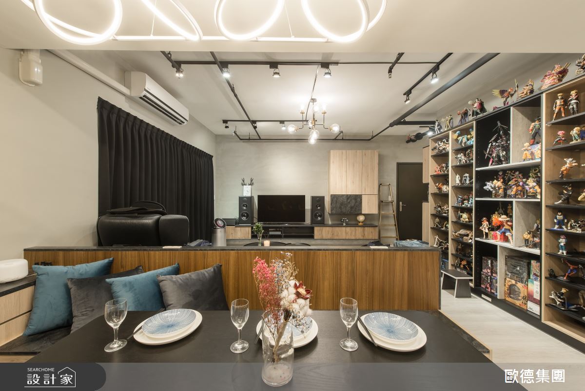 26坪新成屋(5年以下)＿工業風餐廳案例圖片＿台灣歐德傢俱股份有限公司＿歐德_113之11