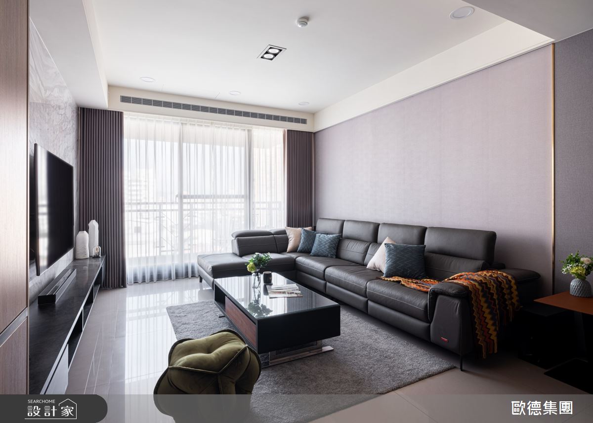 40坪新成屋(5年以下)＿混搭風客廳案例圖片＿台灣歐德傢俱股份有限公司＿歐德_114之11