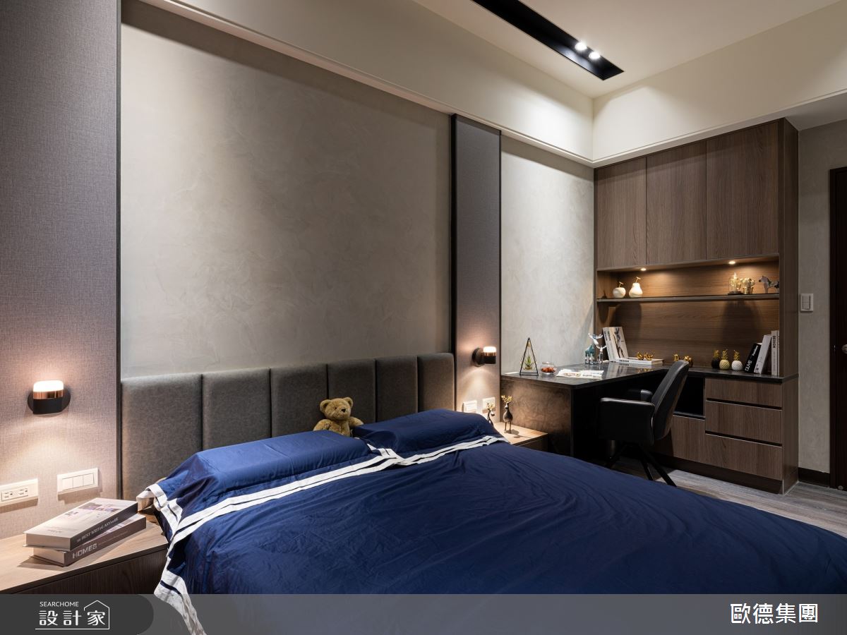 40坪新成屋(5年以下)＿混搭風臥室案例圖片＿台灣歐德傢俱股份有限公司＿歐德_114之25