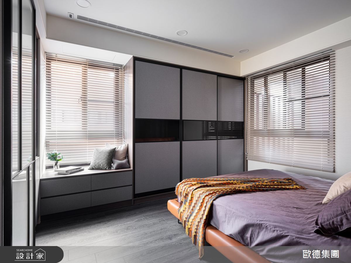 40坪新成屋(5年以下)＿混搭風臥室案例圖片＿台灣歐德傢俱股份有限公司＿歐德_114之31