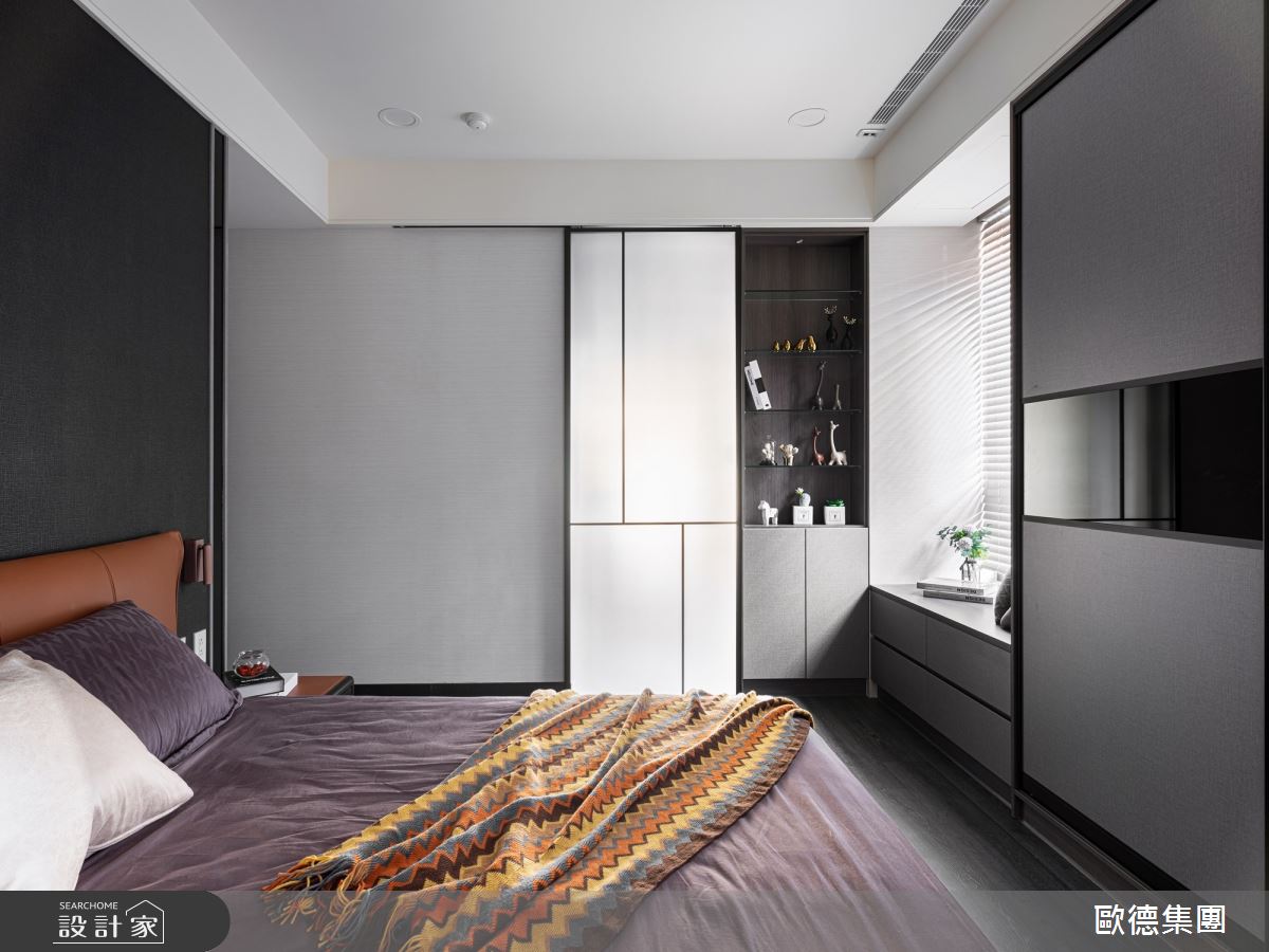 40坪新成屋(5年以下)＿混搭風臥室案例圖片＿台灣歐德傢俱股份有限公司＿歐德_114之32