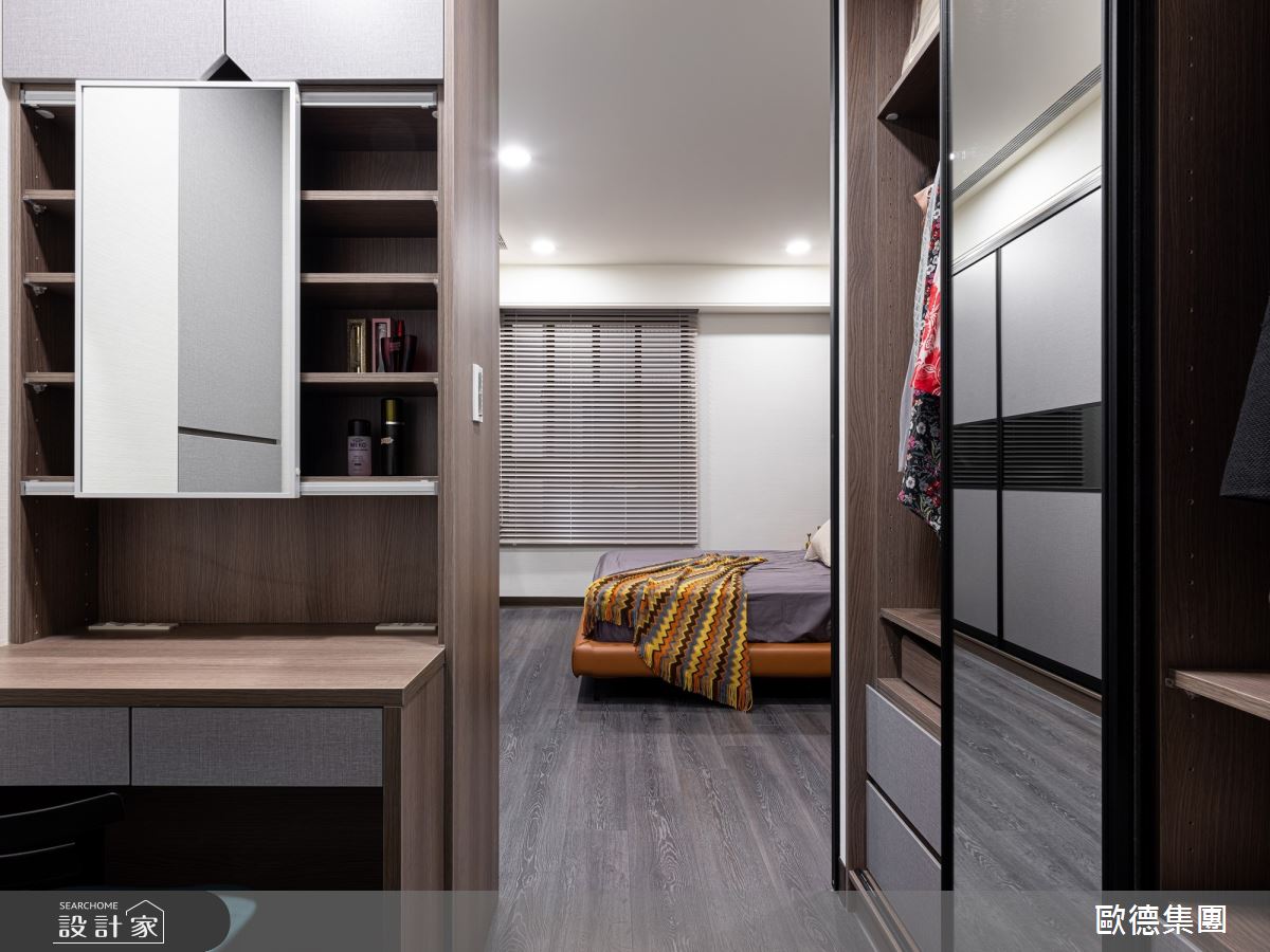 40坪新成屋(5年以下)＿混搭風臥室案例圖片＿台灣歐德傢俱股份有限公司＿歐德_114之35