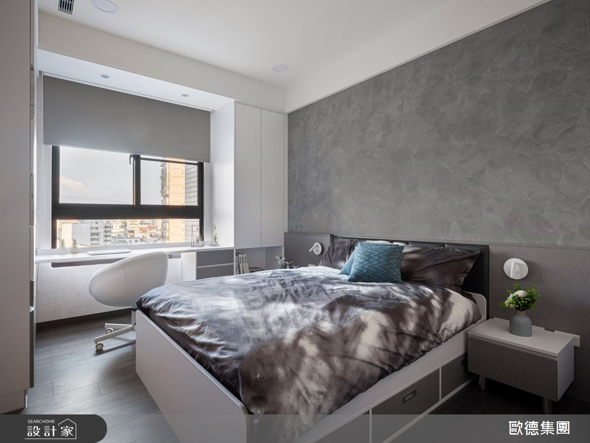 40坪新成屋(5年以下)＿混搭風臥室案例圖片＿台灣歐德傢俱股份有限公司＿歐德_114之36