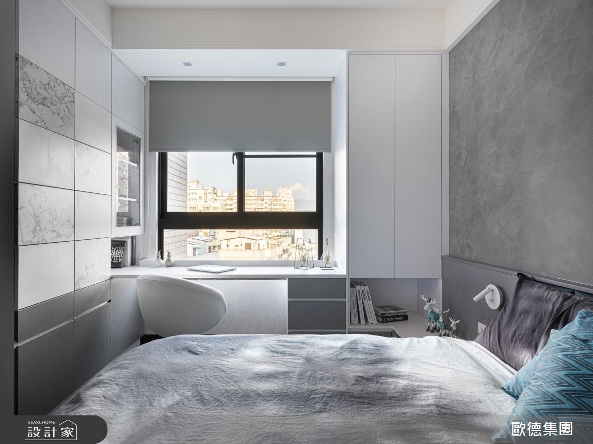 40坪新成屋(5年以下)＿混搭風臥室案例圖片＿台灣歐德傢俱股份有限公司＿歐德_114之37