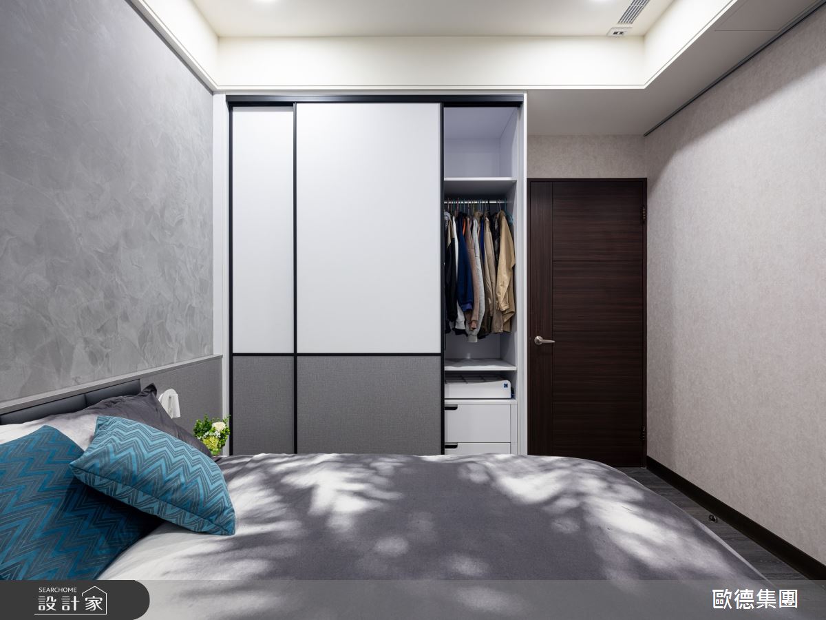 40坪新成屋(5年以下)＿混搭風臥室案例圖片＿台灣歐德傢俱股份有限公司＿歐德_114之40