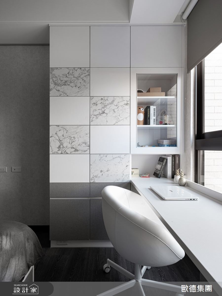 40坪新成屋(5年以下)＿混搭風臥室案例圖片＿台灣歐德傢俱股份有限公司＿歐德_114之41