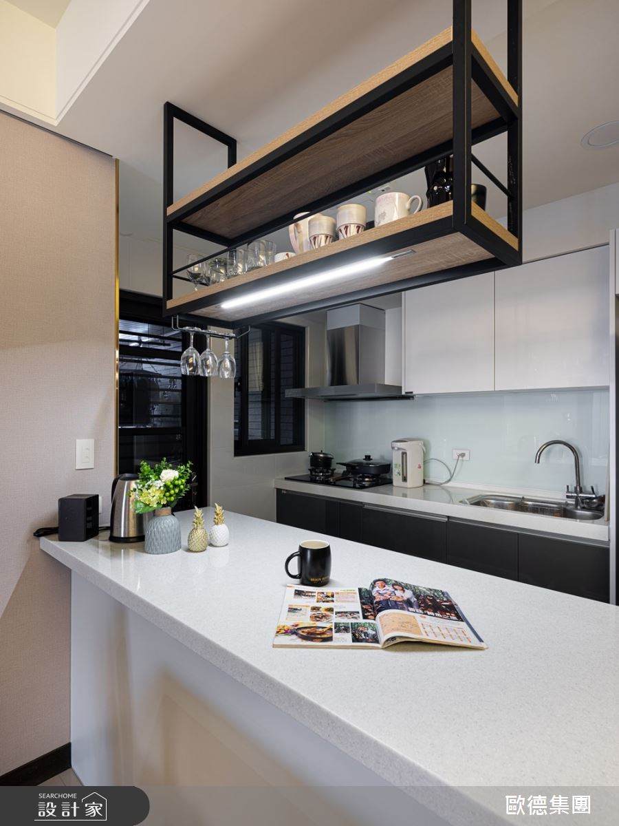 40坪新成屋(5年以下)＿混搭風廚房案例圖片＿台灣歐德傢俱股份有限公司＿歐德_114之20
