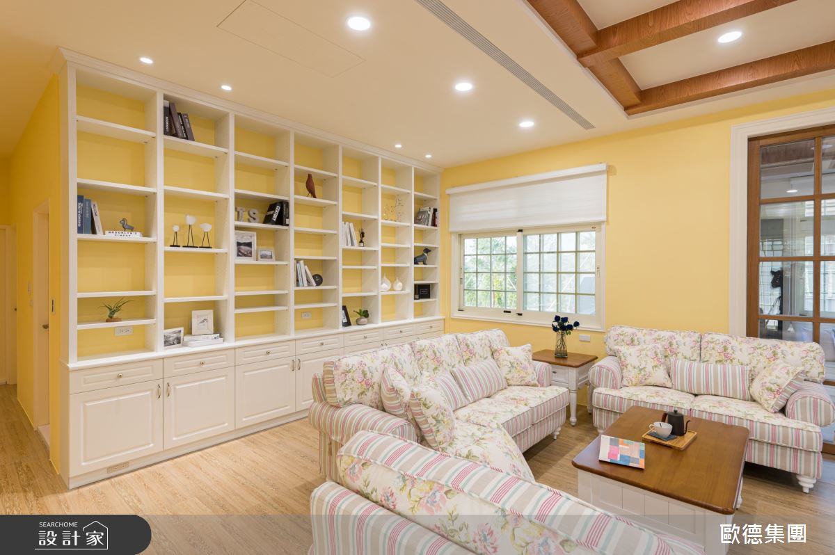 61坪新成屋(5年以下)＿鄉村風客廳案例圖片＿台灣歐德傢俱股份有限公司＿歐德_115之14