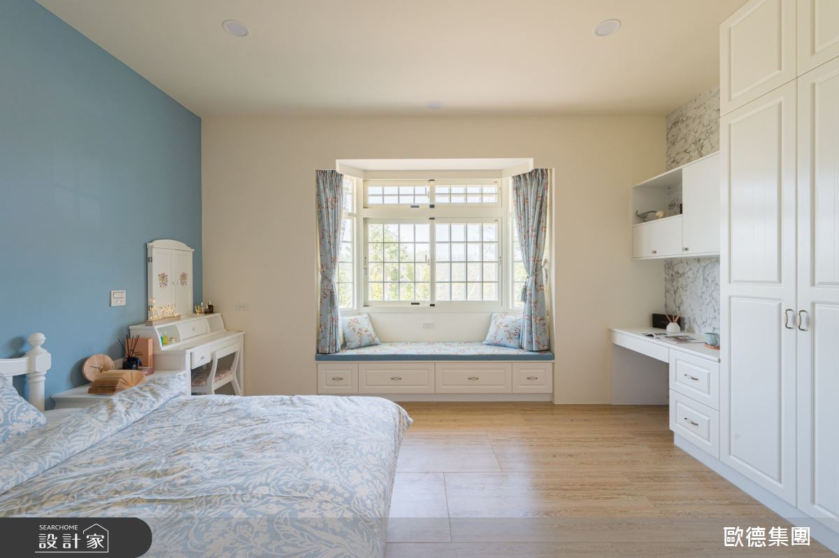 61坪新成屋(5年以下)＿鄉村風臥室臥榻案例圖片＿台灣歐德傢俱股份有限公司＿歐德_115之21