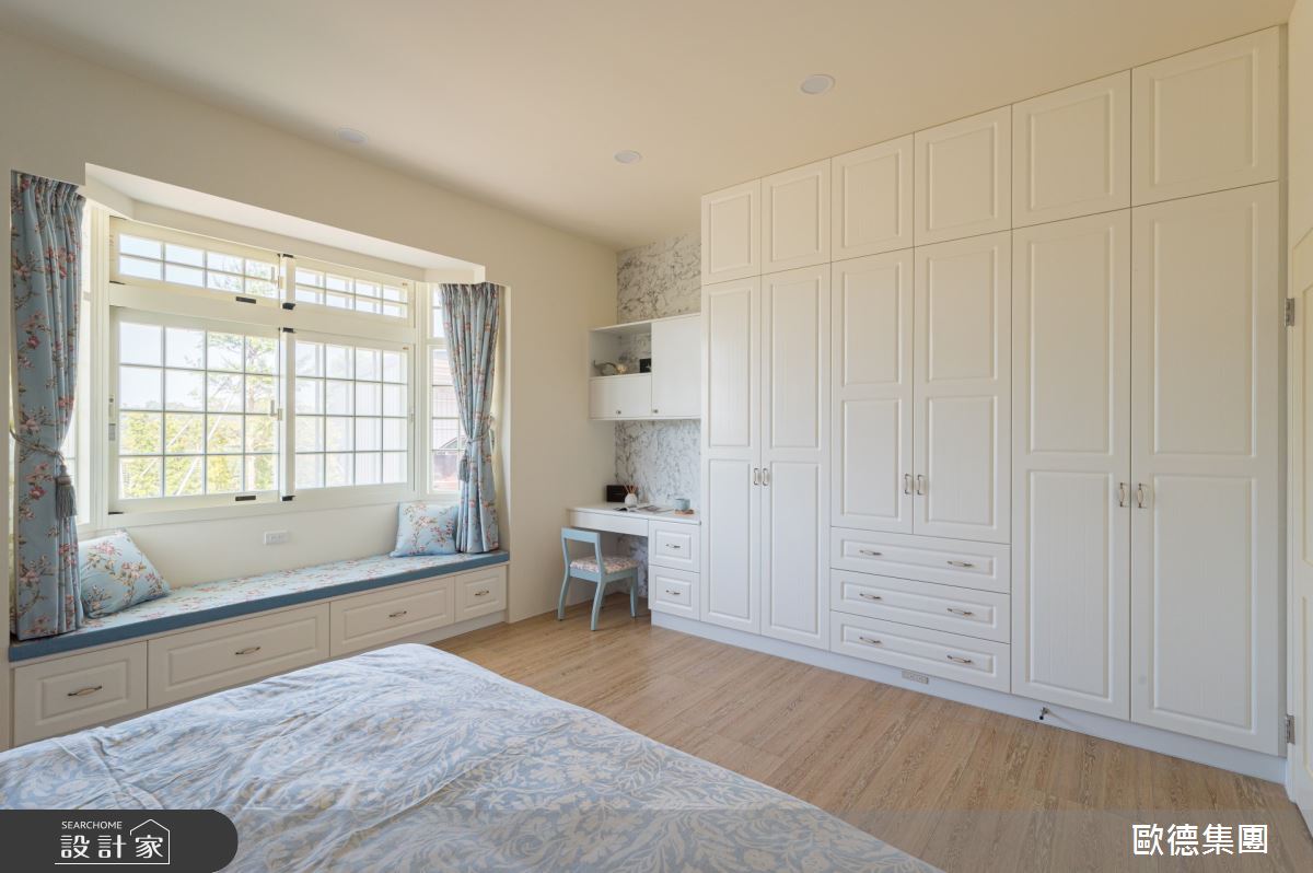 61坪新成屋(5年以下)＿鄉村風臥室臥榻案例圖片＿台灣歐德傢俱股份有限公司＿歐德_115之22