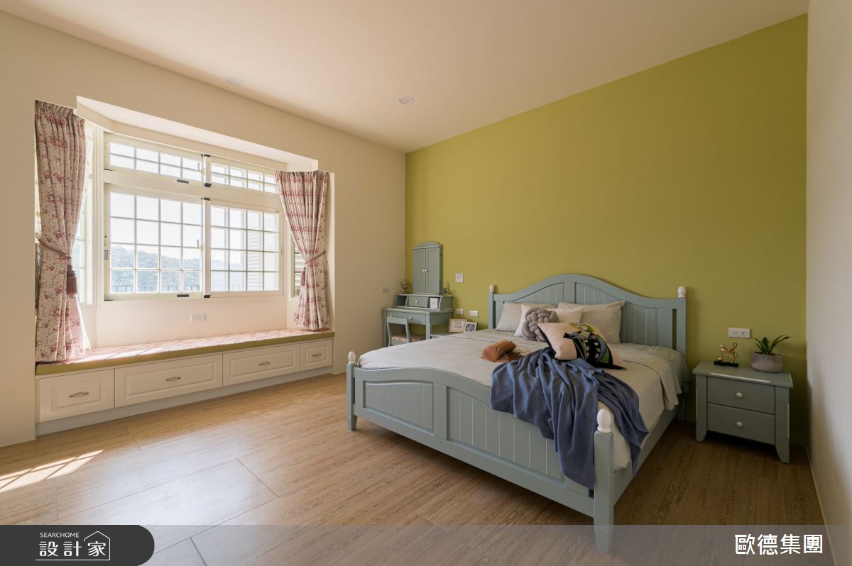 61坪新成屋(5年以下)＿鄉村風臥室臥榻案例圖片＿台灣歐德傢俱股份有限公司＿歐德_115之24