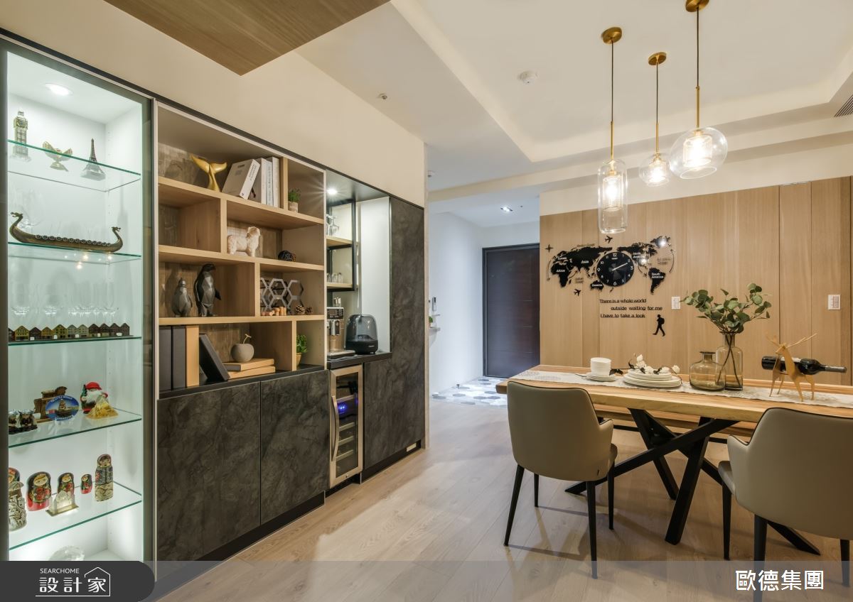 35坪新成屋(5年以下)＿現代風餐廳案例圖片＿台灣歐德傢俱股份有限公司＿歐德_116之5