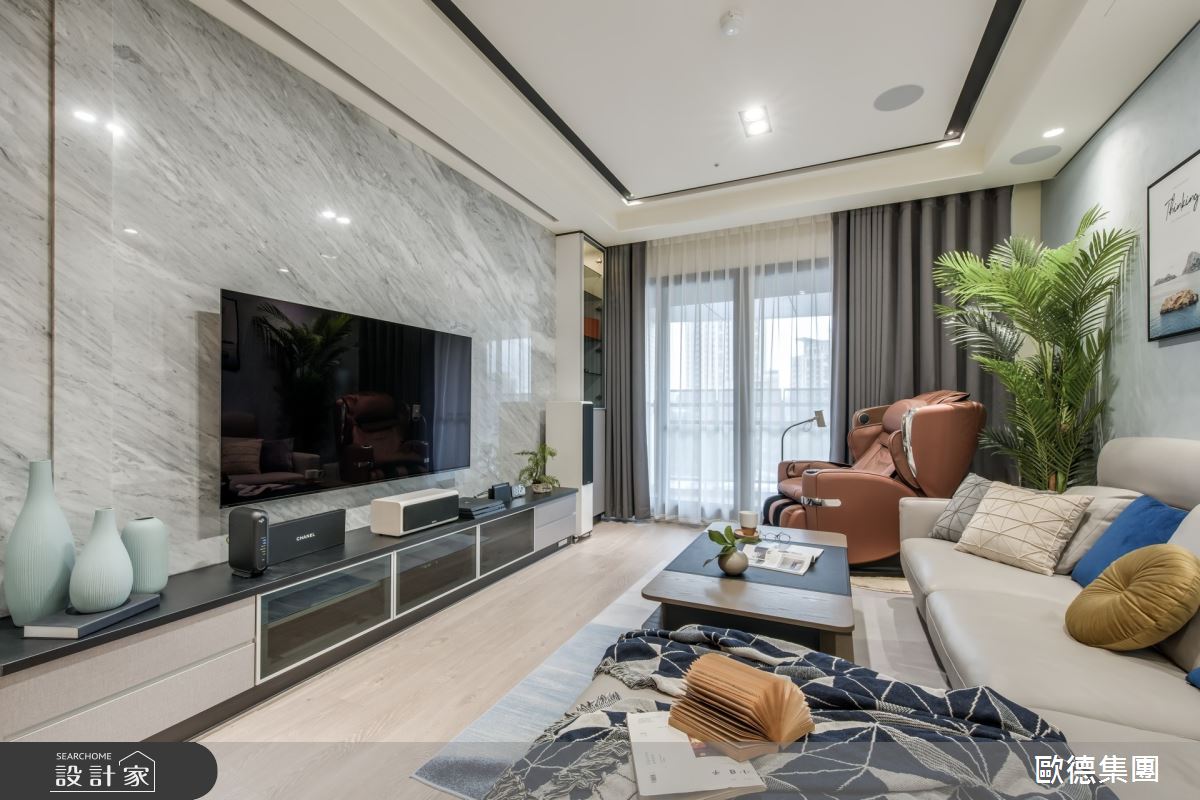 35坪新成屋(5年以下)＿現代風客廳案例圖片＿台灣歐德傢俱股份有限公司＿歐德_116之13