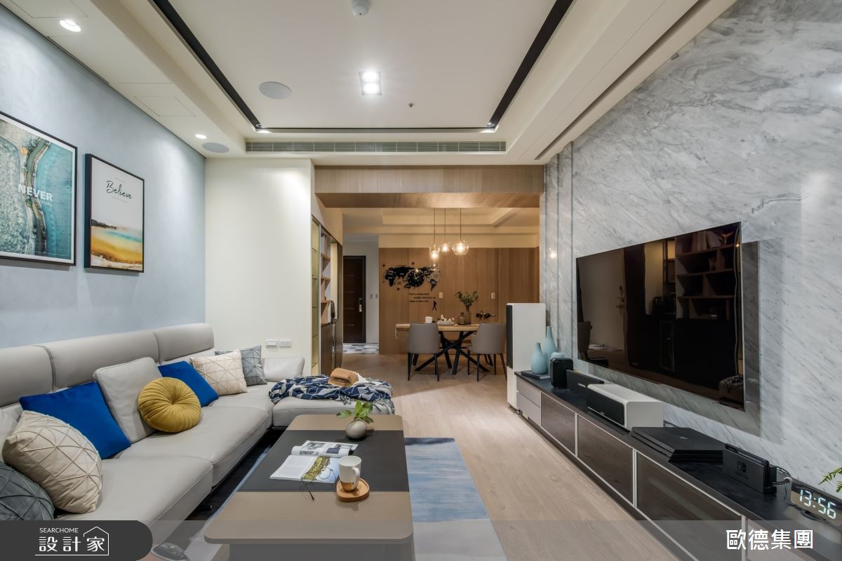 35坪新成屋(5年以下)＿現代風客廳案例圖片＿台灣歐德傢俱股份有限公司＿歐德_116之16