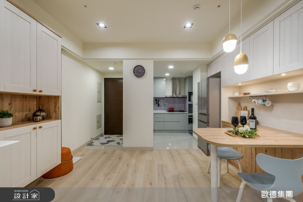 32坪新成屋(5年以下)＿簡約風餐廳案例圖片＿台灣歐德傢俱股份有限公司＿歐德_118之6