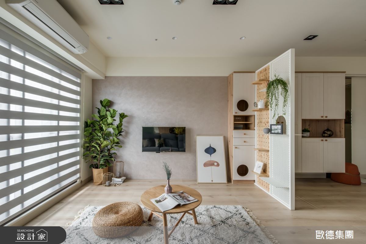 32坪新成屋(5年以下)＿簡約風客廳案例圖片＿台灣歐德傢俱股份有限公司＿歐德_118之8