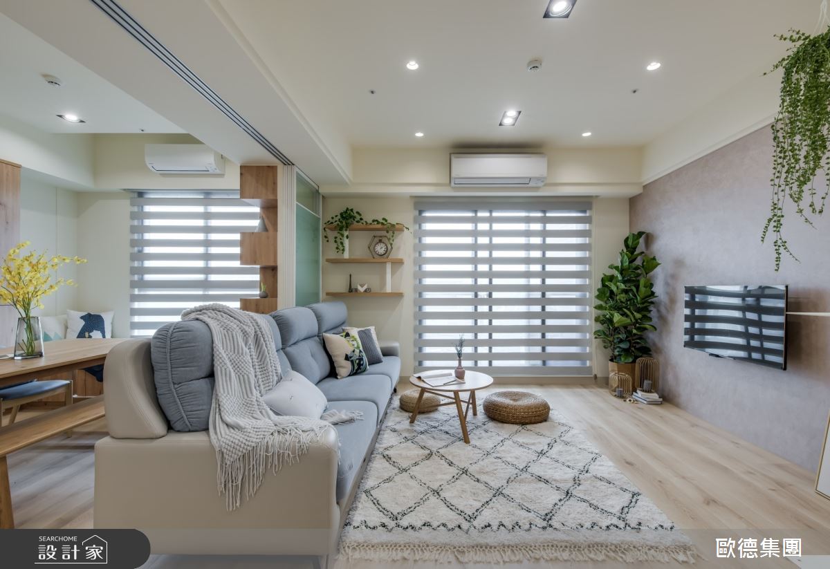 32坪新成屋(5年以下)＿簡約風客廳案例圖片＿台灣歐德傢俱股份有限公司＿歐德_118之13