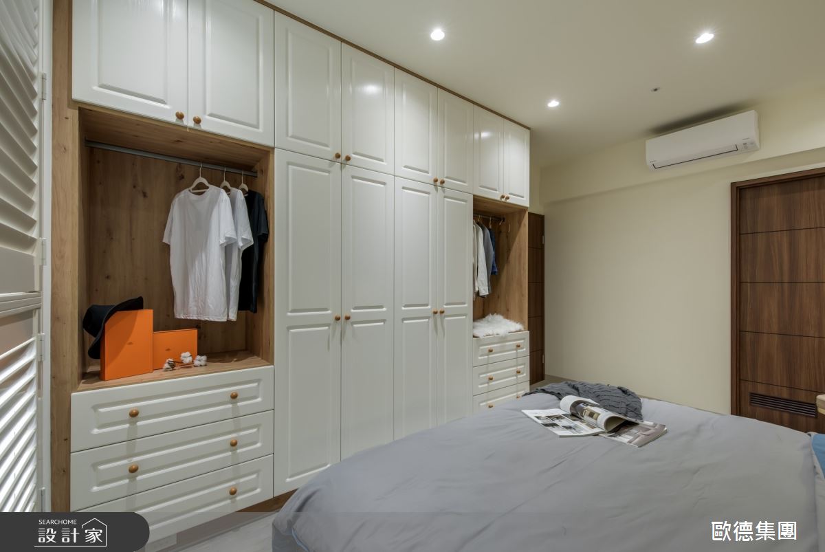32坪新成屋(5年以下)＿簡約風臥室案例圖片＿台灣歐德傢俱股份有限公司＿歐德_118之26