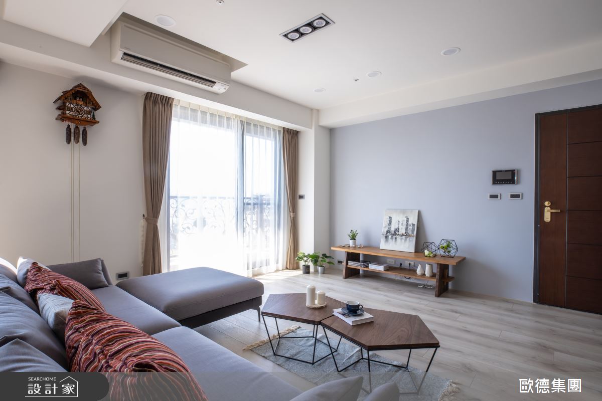 40坪新成屋(5年以下)＿混搭風客廳案例圖片＿台灣歐德傢俱股份有限公司＿歐德_119之2