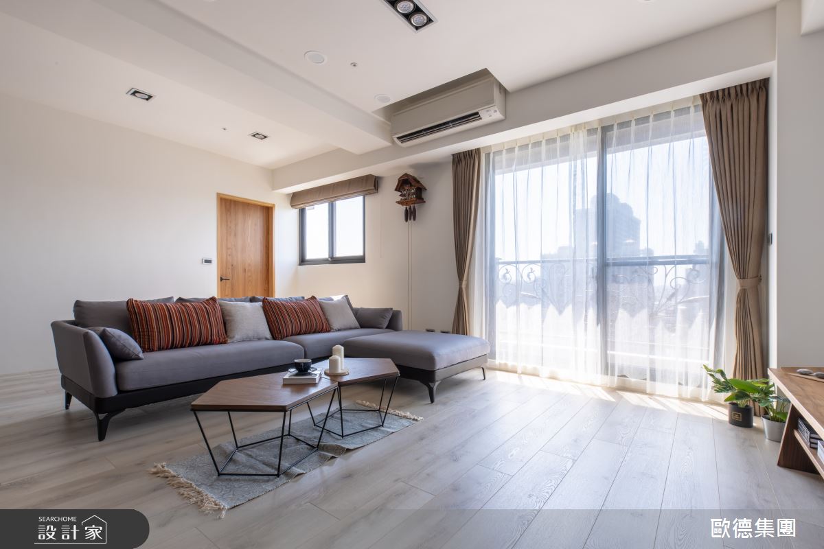 40坪新成屋(5年以下)＿混搭風客廳案例圖片＿台灣歐德傢俱股份有限公司＿歐德_119之3