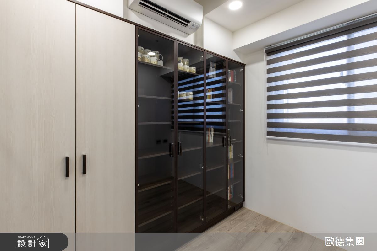 40坪新成屋(5年以下)＿混搭風更衣間案例圖片＿台灣歐德傢俱股份有限公司＿歐德_119之11