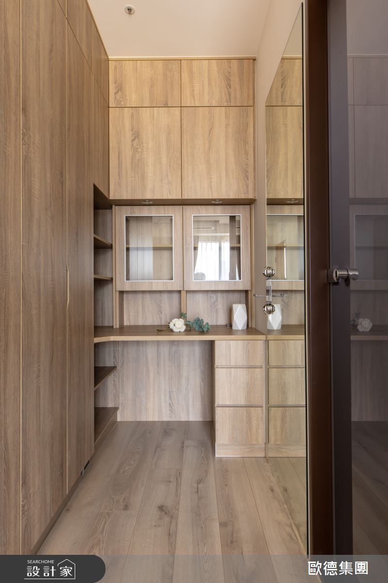 40坪新成屋(5年以下)＿混搭風更衣間案例圖片＿台灣歐德傢俱股份有限公司＿歐德_119之12