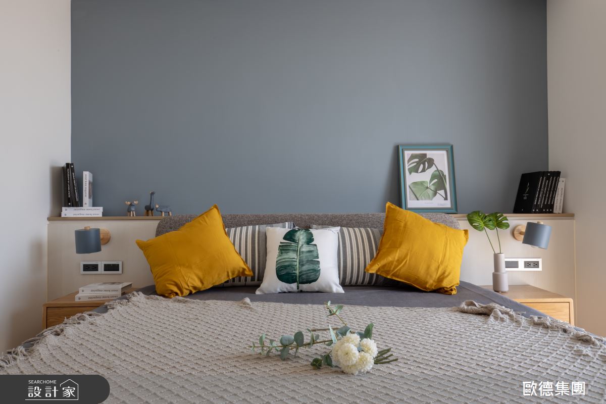 40坪新成屋(5年以下)＿混搭風臥室案例圖片＿台灣歐德傢俱股份有限公司＿歐德_119之15