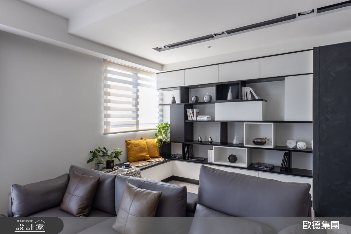 40坪新成屋(5年以下)＿混搭風臥榻案例圖片＿台灣歐德傢俱股份有限公司＿歐德_119之21