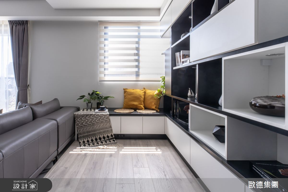 40坪新成屋(5年以下)＿混搭風臥榻案例圖片＿台灣歐德傢俱股份有限公司＿歐德_119之22