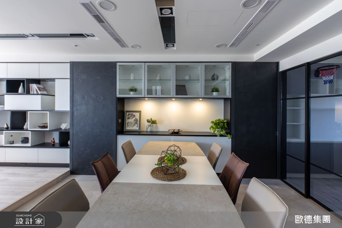 40坪新成屋(5年以下)＿混搭風餐廳案例圖片＿台灣歐德傢俱股份有限公司＿歐德_119之25
