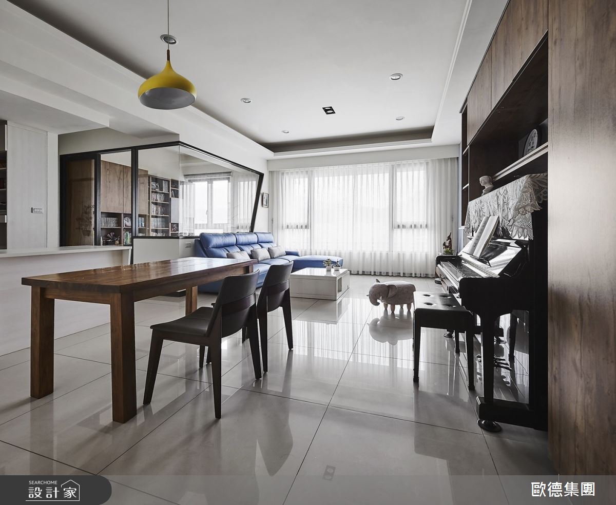 33坪新成屋(5年以下)＿現代風餐廳案例圖片＿台灣歐德傢俱股份有限公司＿歐德_120之1
