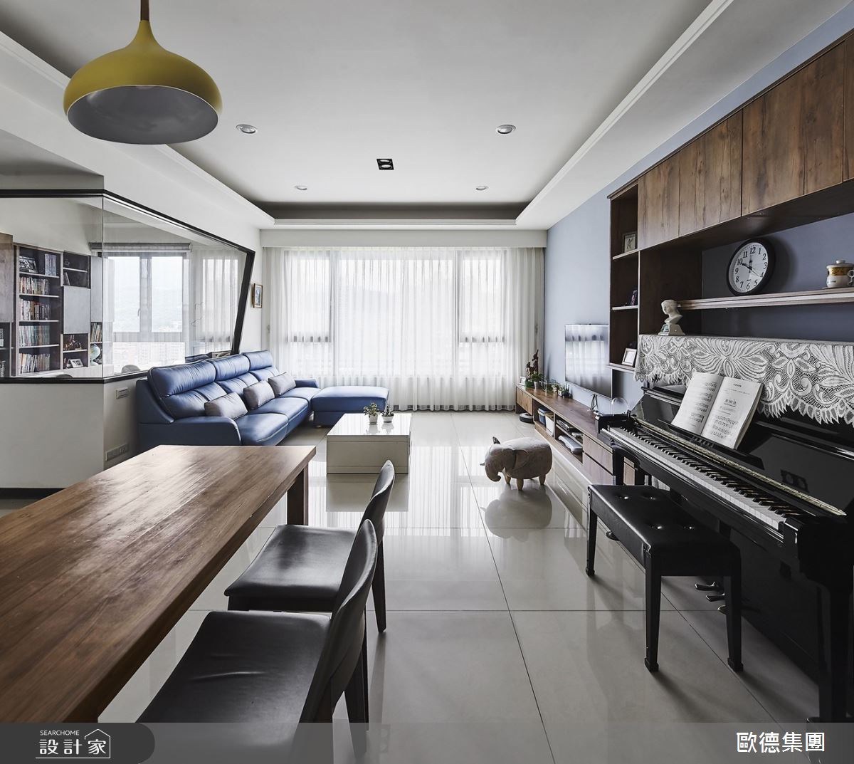 33坪新成屋(5年以下)＿現代風餐廳案例圖片＿台灣歐德傢俱股份有限公司＿歐德_120之2