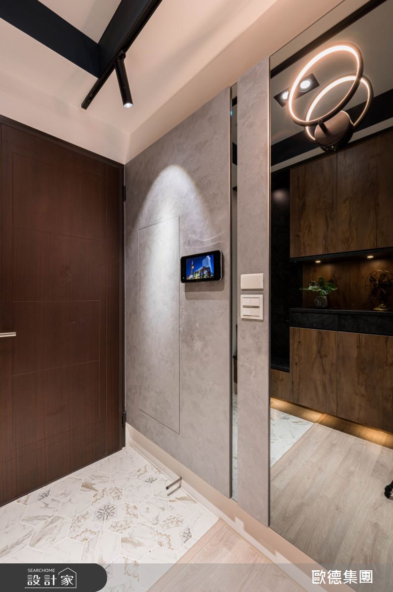 35坪中古屋(5~15年)＿現代風玄關案例圖片＿台灣歐德傢俱股份有限公司＿歐德_121之2