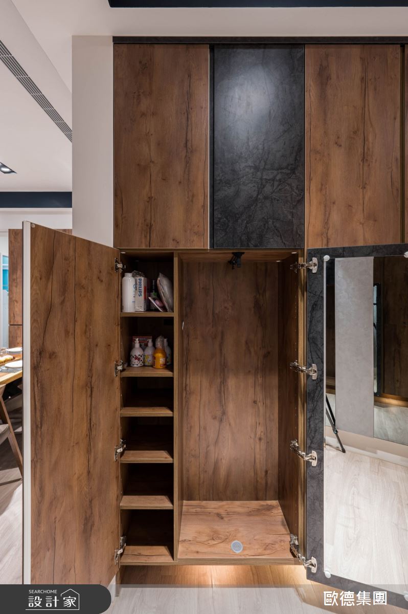 35坪中古屋(5~15年)＿現代風玄關案例圖片＿台灣歐德傢俱股份有限公司＿歐德_121之5