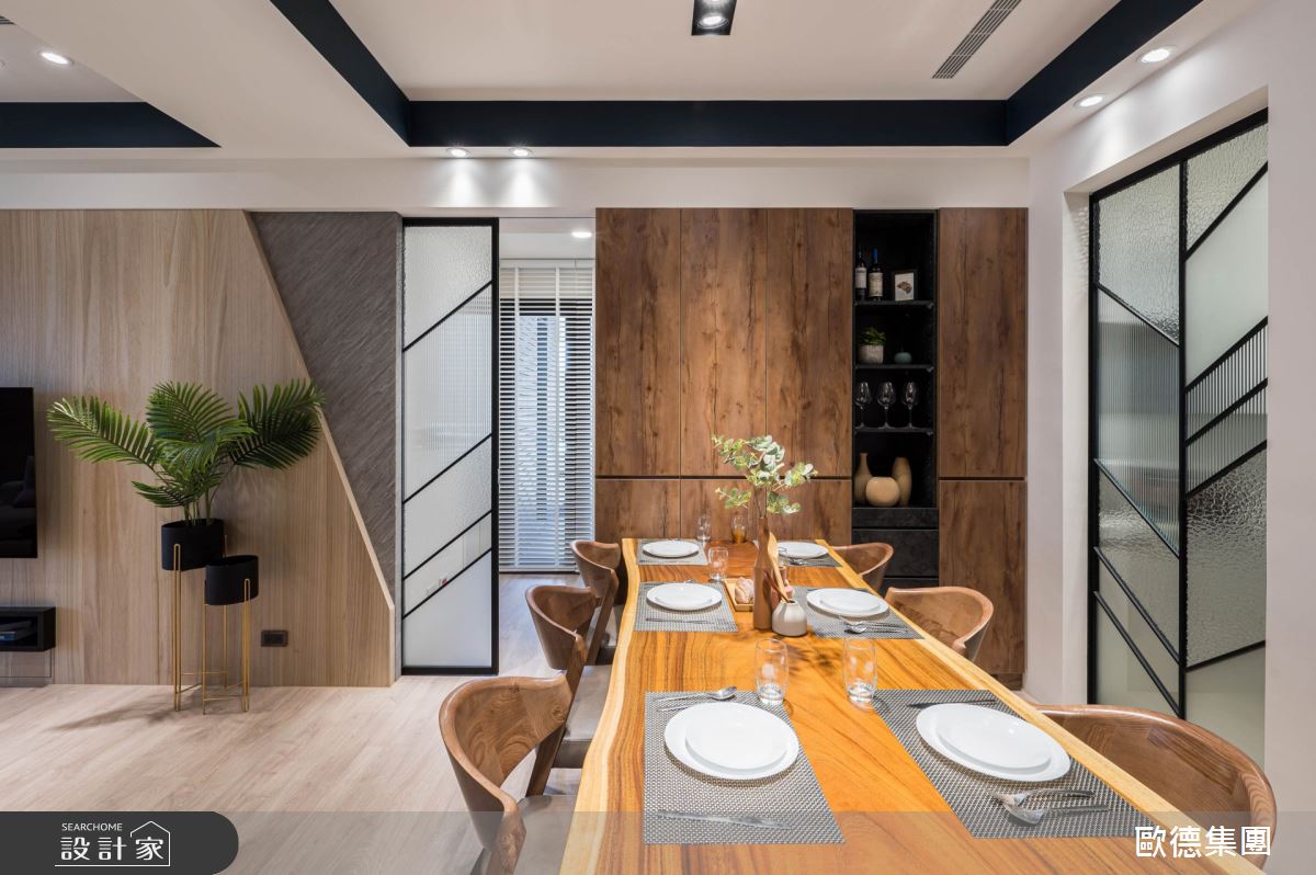 35坪中古屋(5~15年)＿現代風餐廳案例圖片＿台灣歐德傢俱股份有限公司＿歐德_121之19
