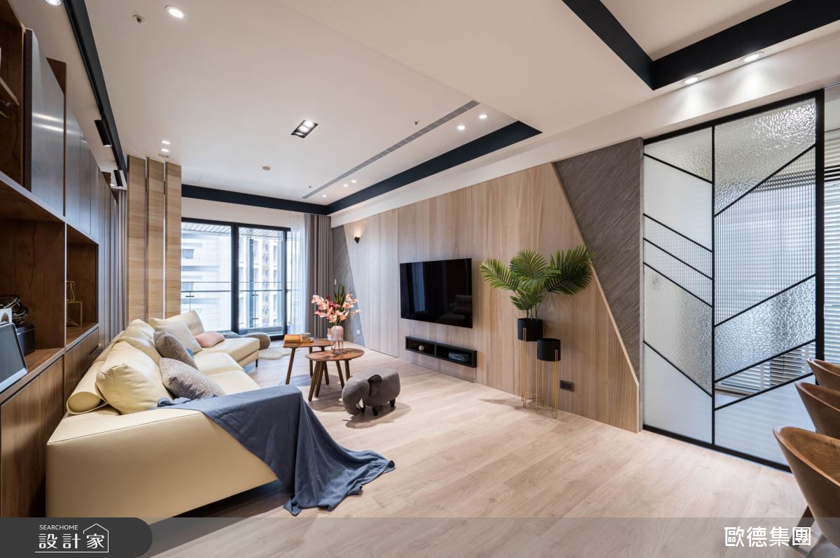 35坪中古屋(5~15年)＿現代風客廳案例圖片＿台灣歐德傢俱股份有限公司＿歐德_121之8