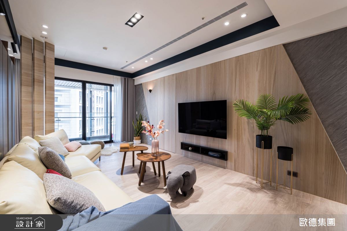 35坪中古屋(5~15年)＿現代風客廳案例圖片＿台灣歐德傢俱股份有限公司＿歐德_121之9