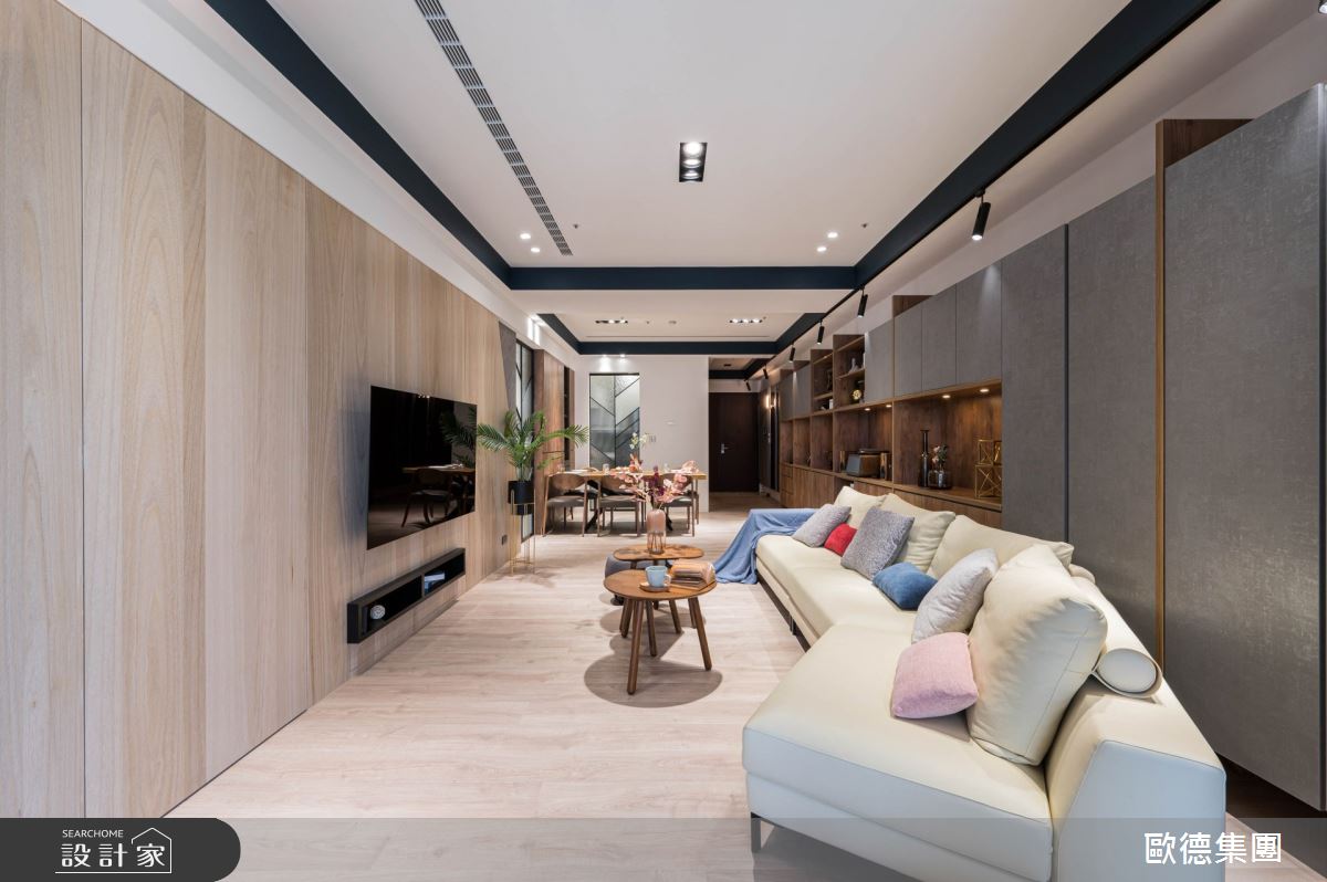 35坪中古屋(5~15年)＿現代風客廳案例圖片＿台灣歐德傢俱股份有限公司＿歐德_121之11