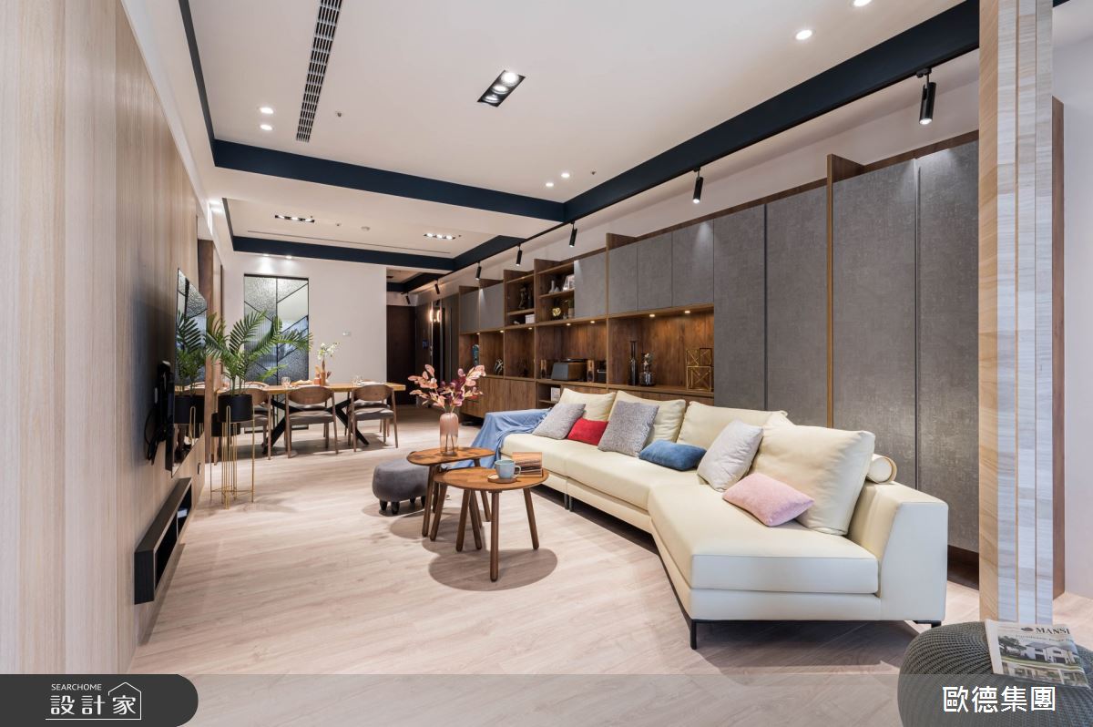 35坪中古屋(5~15年)＿現代風客廳案例圖片＿台灣歐德傢俱股份有限公司＿歐德_121之12